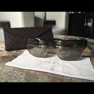 Gucci GG 4263/s LOYUE Black/Gold Sunglasses